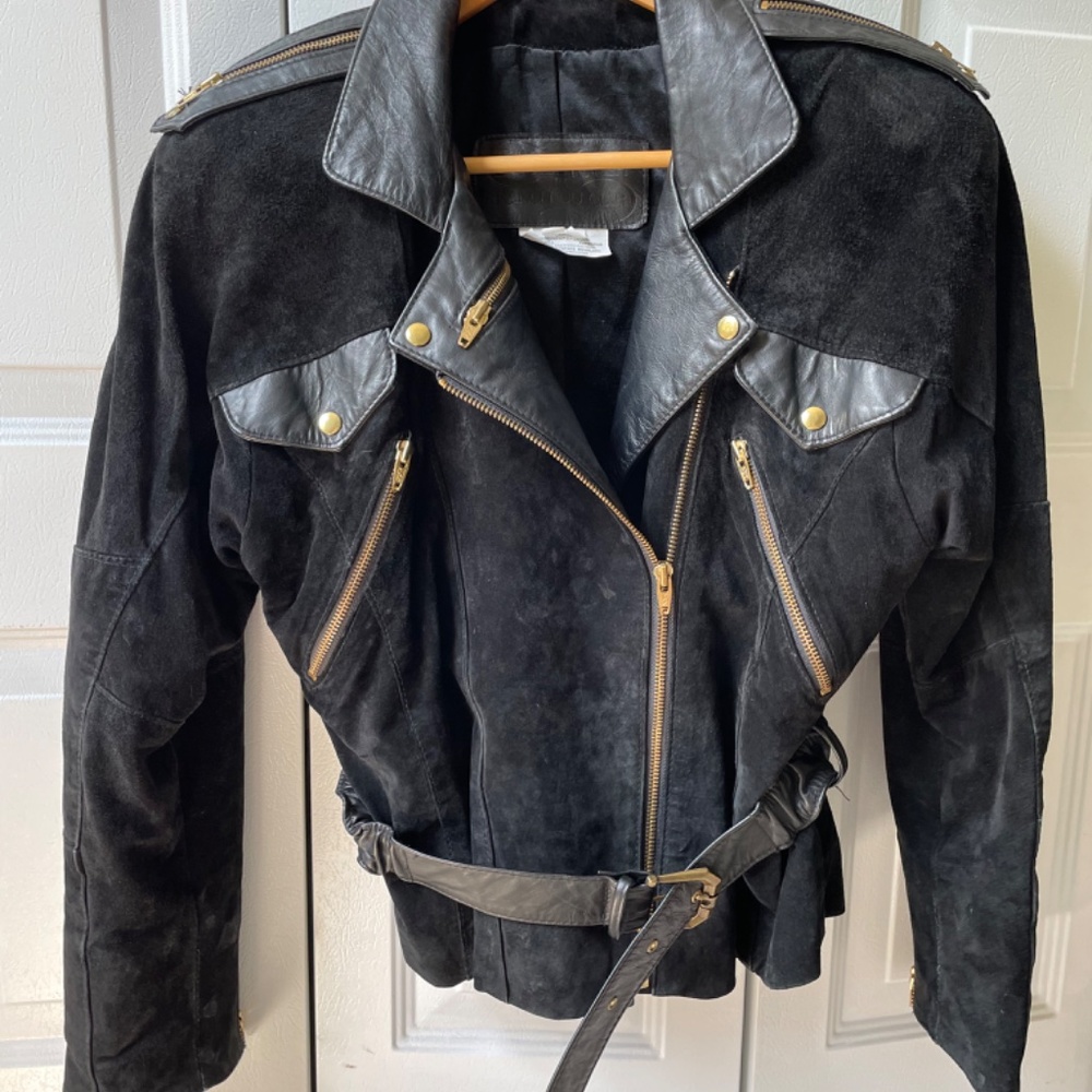 Suede Rocker Jacket - image 2